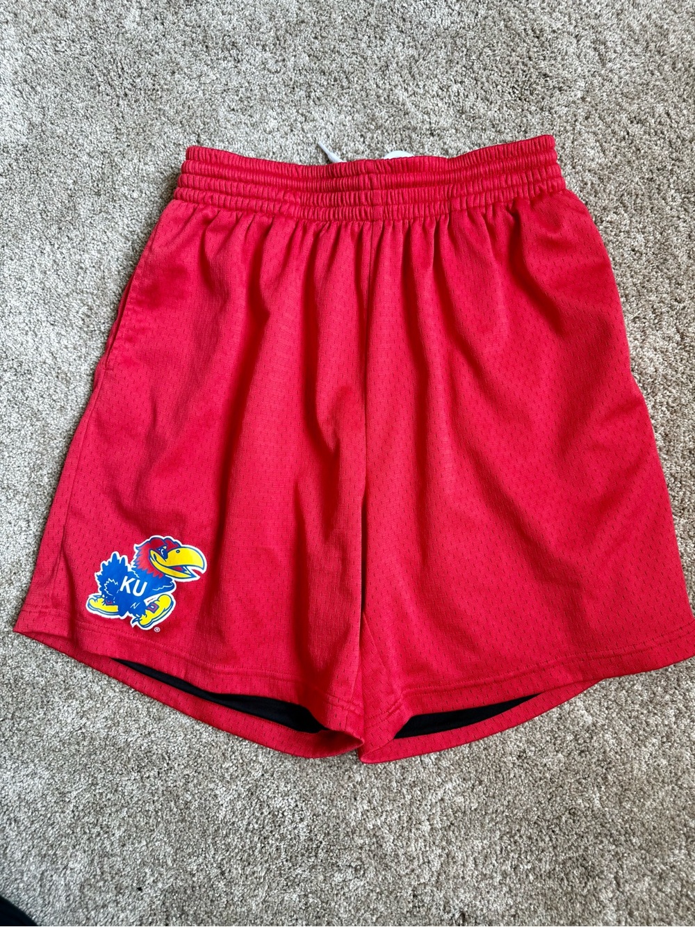 19nine University of Kansas Red Kids Athletic Shorts